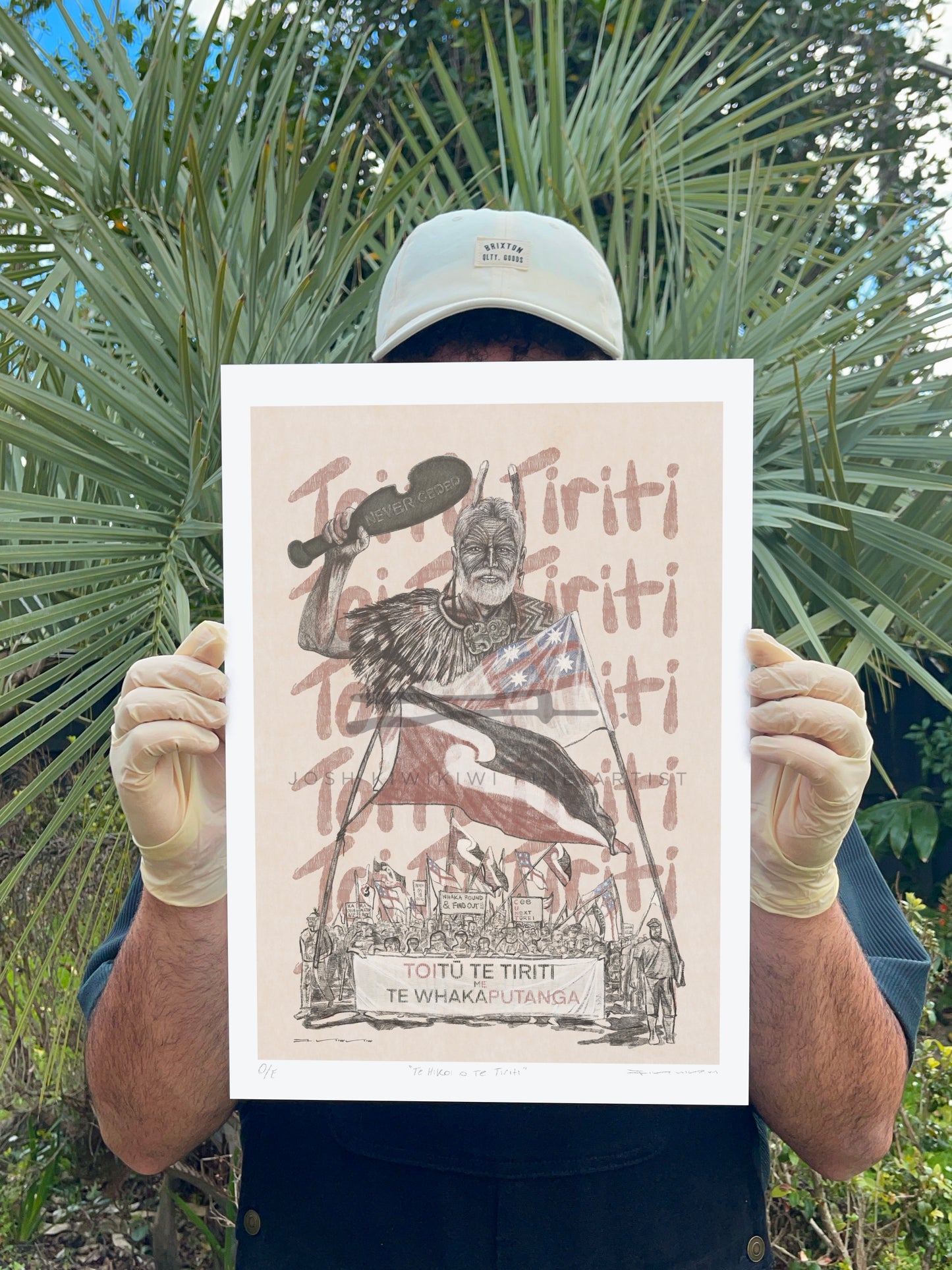 Hikoi Mō Te Tiriti | Open Edition fine art print